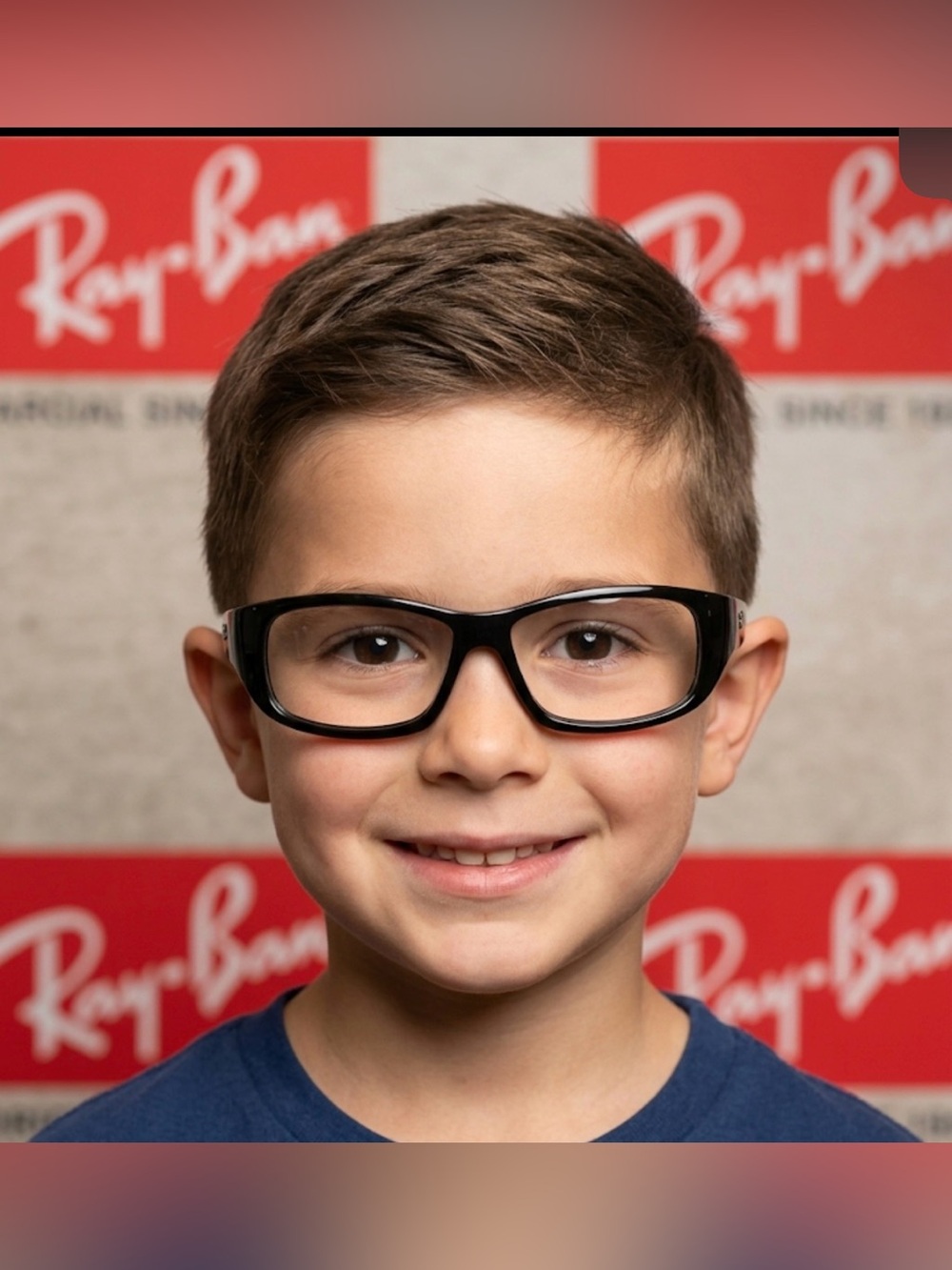 Authentic Ray-Ban Jr. kids signature designer prescription eyeglasses frames